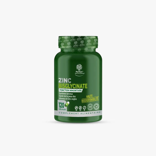 Zinc Bisglycinate 120 Capsules Tunisie Perfect Nutrition Perfect Nutrition