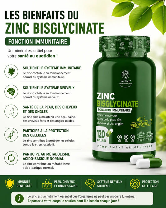 Zinc Bisglycinate 120 Capsules Tunisie gymproprotein