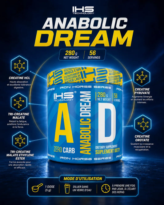 Iron Horse Anabolic Dream Zero Carb 280 g