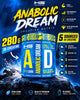 Pack 5-en-1 : Anabolic Dream 280g, Zinc, Magnésium, Collagène x2
