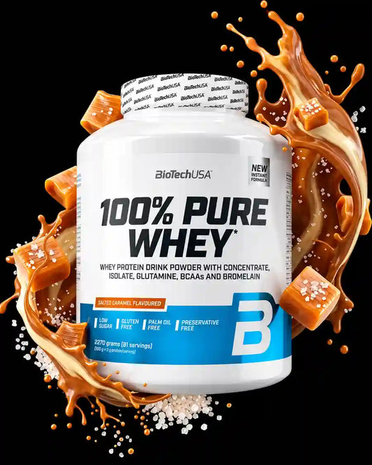 BioTechUSA 100% Pure Whey 2,27 KG protéine whey disponible en plusieurs goûts en Tunisie