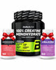 BioTechUSA Creatine Monohydrate 300 g avec Ashwagandha KSM-66 et Collagen Vitamin C
