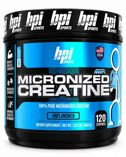 BPI Sports Micronized Creatine 600g créatine monohydrate micronisée Tunisie