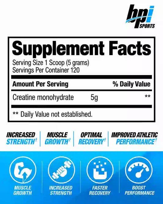 BPI Sports Micronized Creatine 600 g