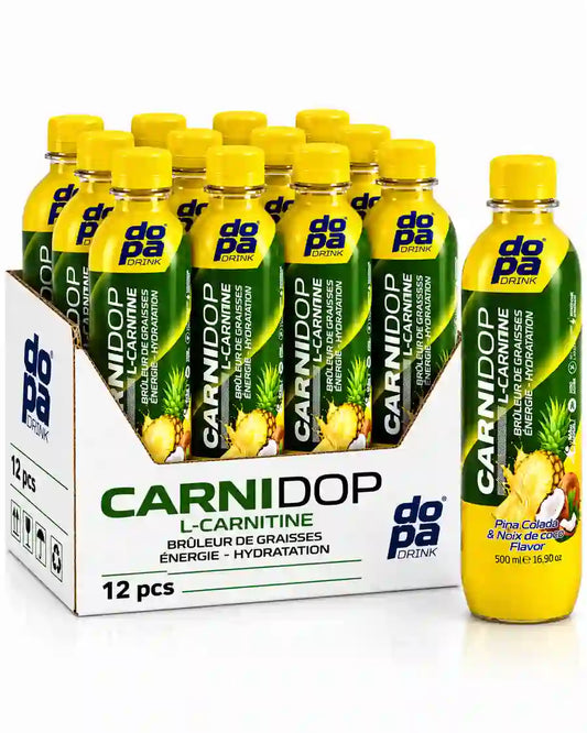 Carnidop L-Carnitine 2000 mg 500 ml pack de 12 bouteilles en Tunisie
