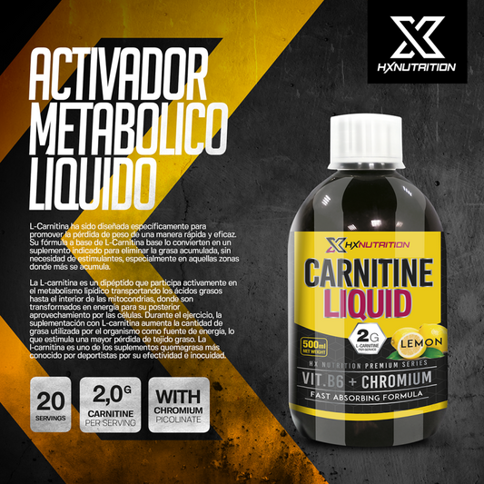 L - Carnitine Liquide 500 Ml - Tunisie