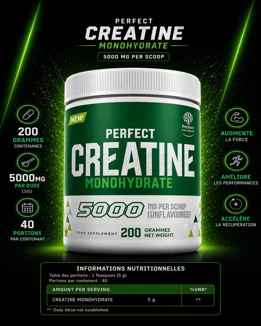 PACK 2 Creatine Monohydrate 200 G perfect