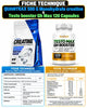 Pack Quamtrax Creatine 500 g + 2 Testo Max