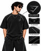 Ensemble Sport Homme Oversize Noir – T-Shirt + Pantalon