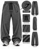 Ensemble Sport Homme Oversize Gris – T-Shirt + Pantalon