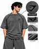 Ensemble Sport Homme Oversize Gris – T-Shirt + Pantalon