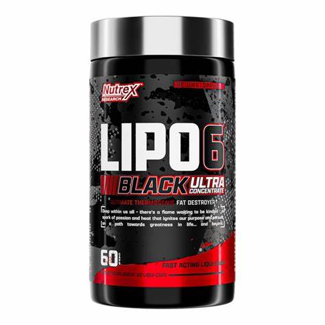 Lipo 6 Black Nutrex Tunisie - 60 Capsules