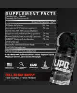 Lipo-6 Hardcore - Nutrex Research | 60 capsules