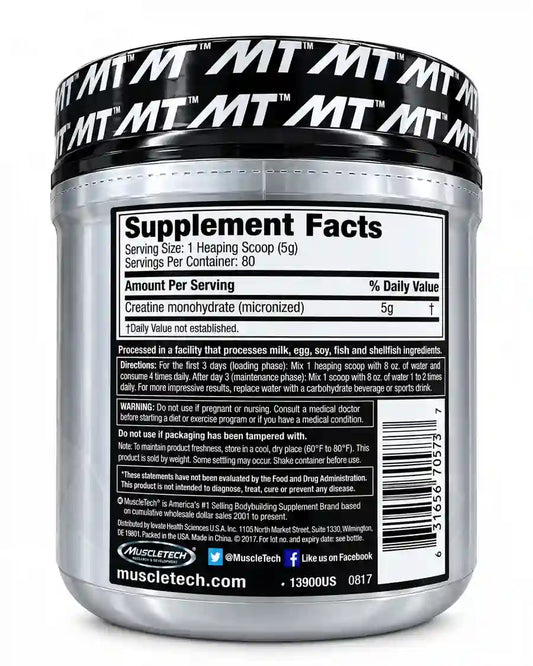 Pack 2 Nutritech Testo Max + MuscleTech Platinum Creatine