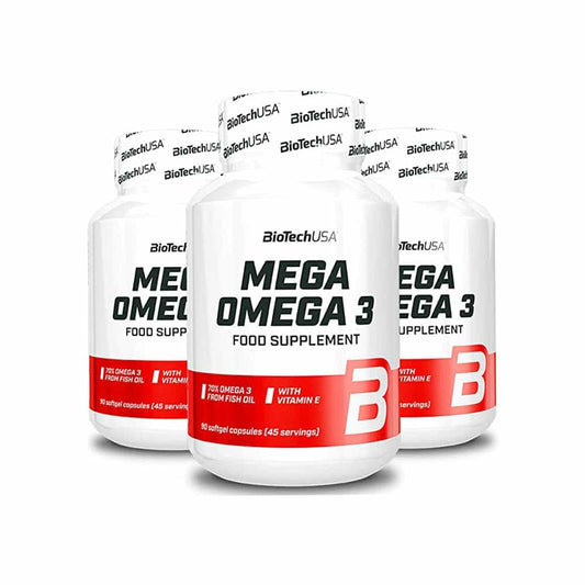 Omega 3 BiotechUSA 90 Capsules