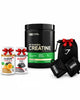 Pack Créatine Optimum Nutrition 317 g avec Vitamine C, Zinc et 2 protège-poignets Gymshark en Tunisie