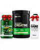 Optimum Nutrition Micronised Creatine Powder 317g avec Perfect Multi Vitamine 120 gélules et shaker Polleosport offerts