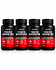 Pack Testo Booster Ultra Power composé de 4 flacons de 40 capsules chacun