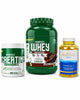 Pack Perfect Whey Protein Blend Crème Chocolat 2kg, Perfect Creatine Monohydrate 200g et Sea Treasures Omega-3 300 capsules