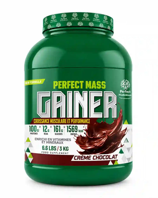 Mass Gainer 3 Kg  perfect + Creatine Monohydrate 200 G  perfect + Multivitamine 120 Capsules perfect