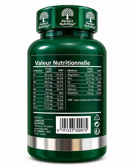 Multivitamine Perfect 120 Gélules Tunisie