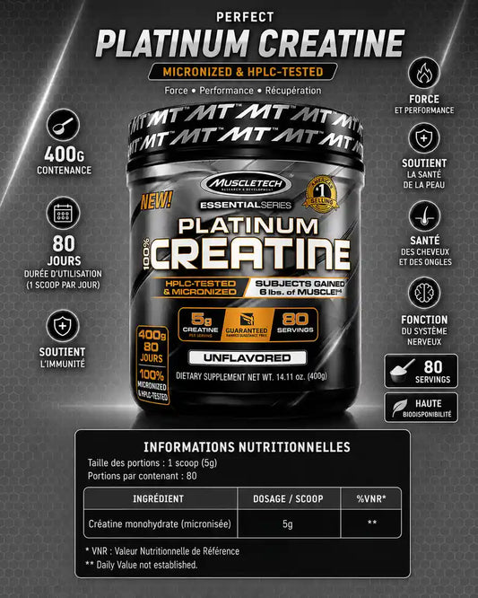 PLATINUM 100% CREATINE | MuscleTech