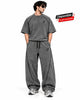 Ensemble Sport Homme Oversize Gris – T-Shirt + Pantalon