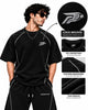 Ensemble Sport Homme Oversize Noir – T-Shirt + Pantalon Rebound