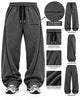 Ensemble Sport Homme Oversize Gris – T-Shirt + Pantalon Rebound