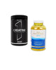 Rule 1 Creatine 390g High-Intensity Training Support avec Sea Treasures Omega-3 300 capsules 1000mg