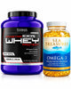 Pack Ultimate Nutrition Prostar Whey 2,39 kg + Oméga-3 300 Capsules