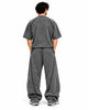 Ensemble Sport Homme Oversize Gris – T-Shirt + Pantalon Rebound