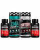 Testo Booster Pack HERBZ avec GSN ZMA Pro et Cortisol Blocked