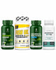 XXL Total Vitamines Pack avec Zinc Bisglycinate, GSN Fish Oil Omega-3, Magnésium Bisglycinate et Nutritech Max Bioactive D3+K2, 120 capsules chacun